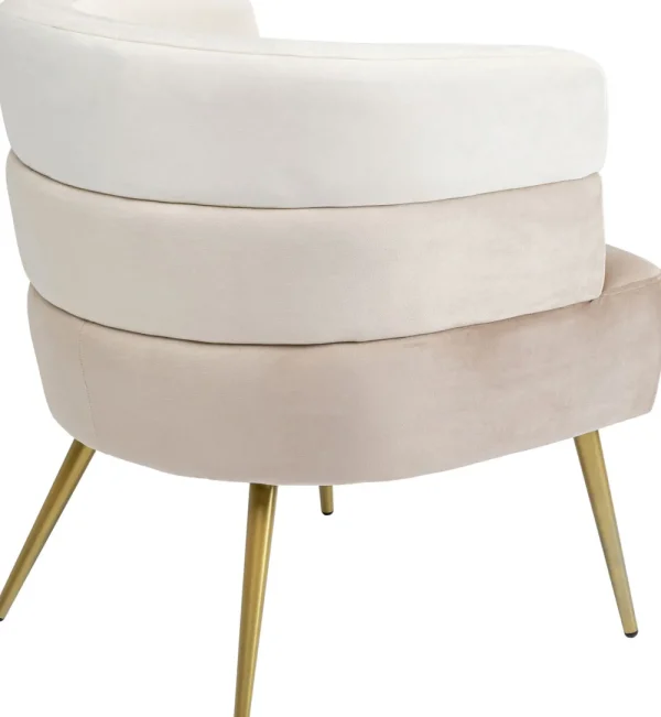 KARE Design Fauteuil Sandwich Creme