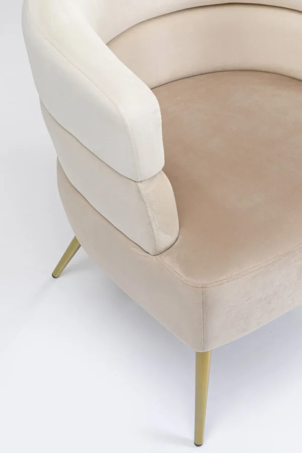 KARE Design Fauteuil Sandwich Creme