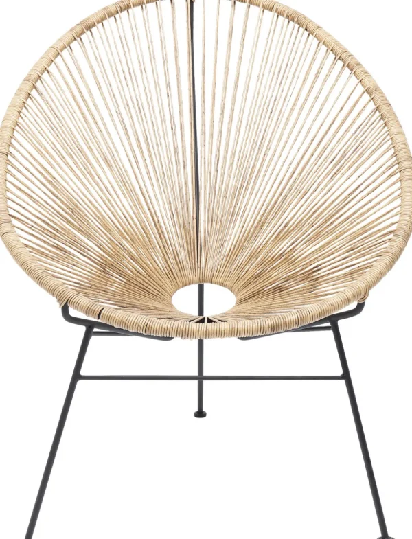 KARE Design Fauteuil Spaghetti Natuur