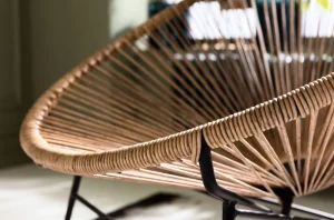 KARE Design Fauteuil Spaghetti Natuur