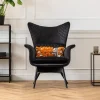KARE Design Fauteuil Tudor Fluweel Zwart