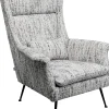 KARE Design Fauteuil Vegas Forever Melange Salt & Pepper