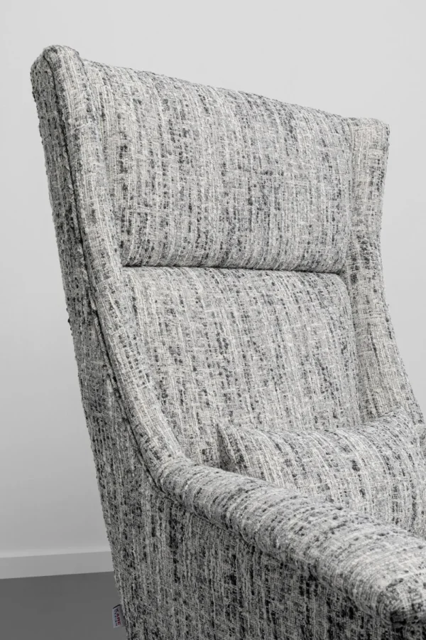 KARE Design Fauteuil Vegas Forever Melange Salt & Pepper