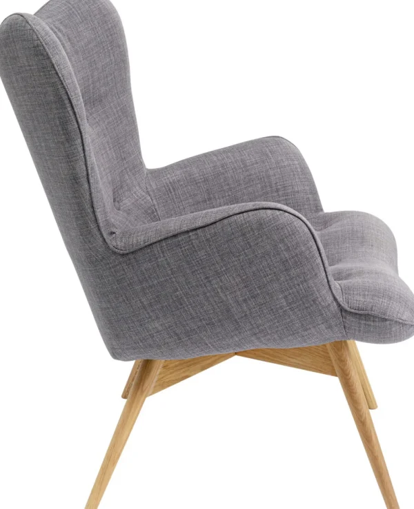 KARE Design Fauteuil Vicky Grijs