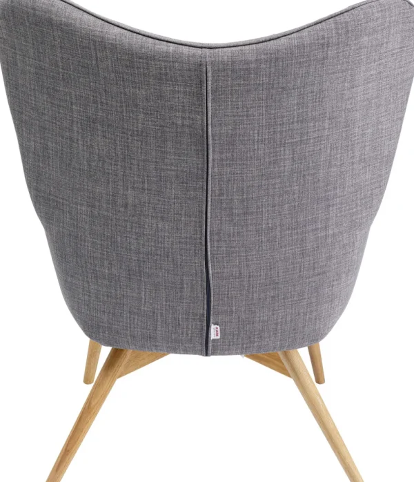 KARE Design Fauteuil Vicky Grijs