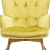 KARE Design Fauteuil Vicky Velvet Green