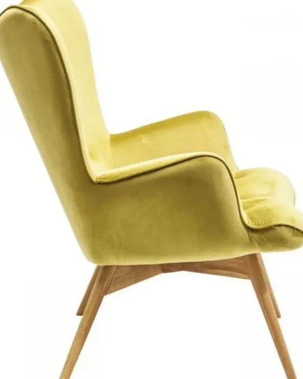 KARE Design Fauteuil Vicky Velvet Green