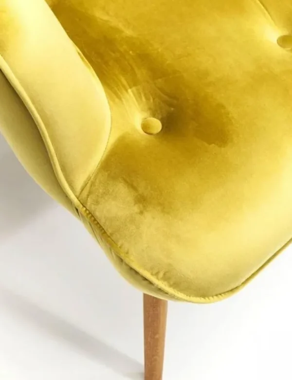 KARE Design Fauteuil Vicky Velvet Green