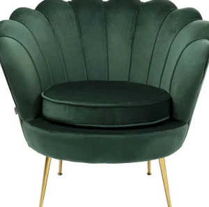 KARE Design Fauteuil Water Lily Donkergroen