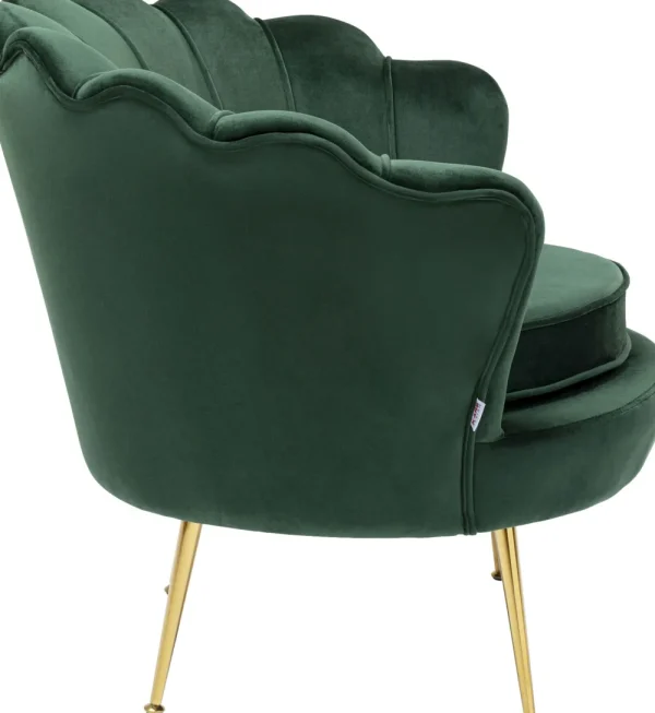 KARE Design Fauteuil Water Lily Donkergroen