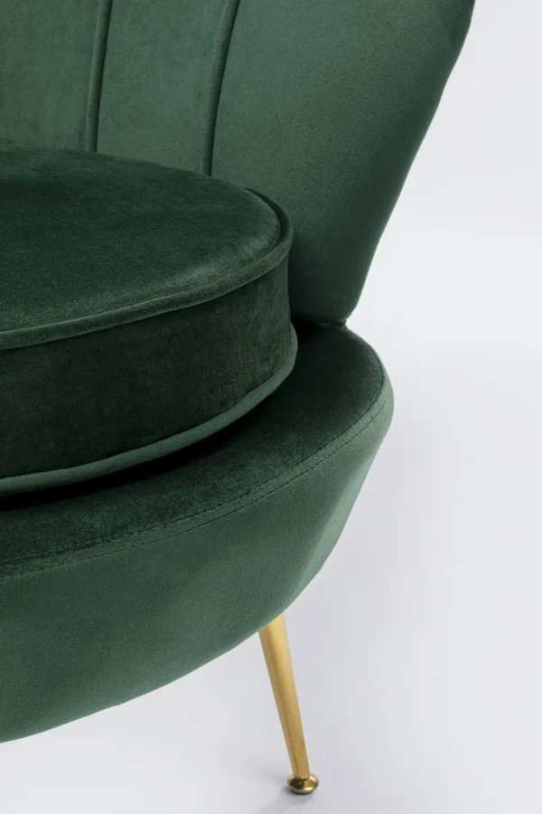 KARE Design Fauteuil Water Lily Donkergroen