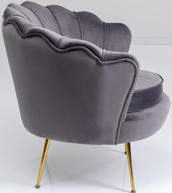 KARE Design Fauteuil Water Lily Grijs