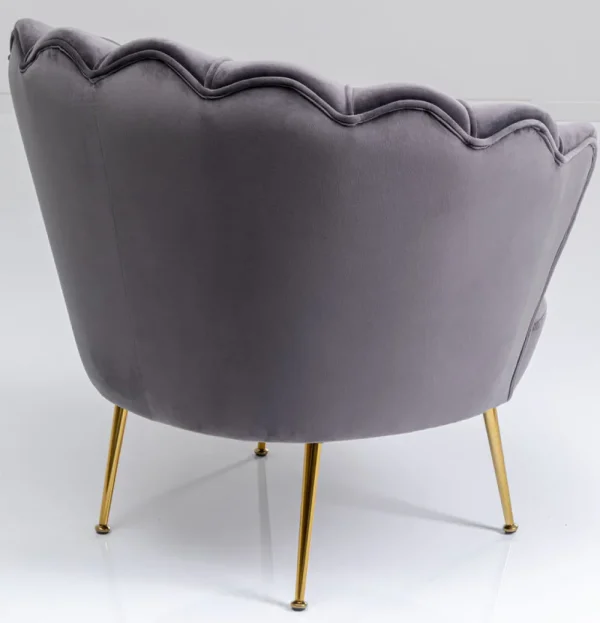 KARE Design Fauteuil Water Lily Grijs