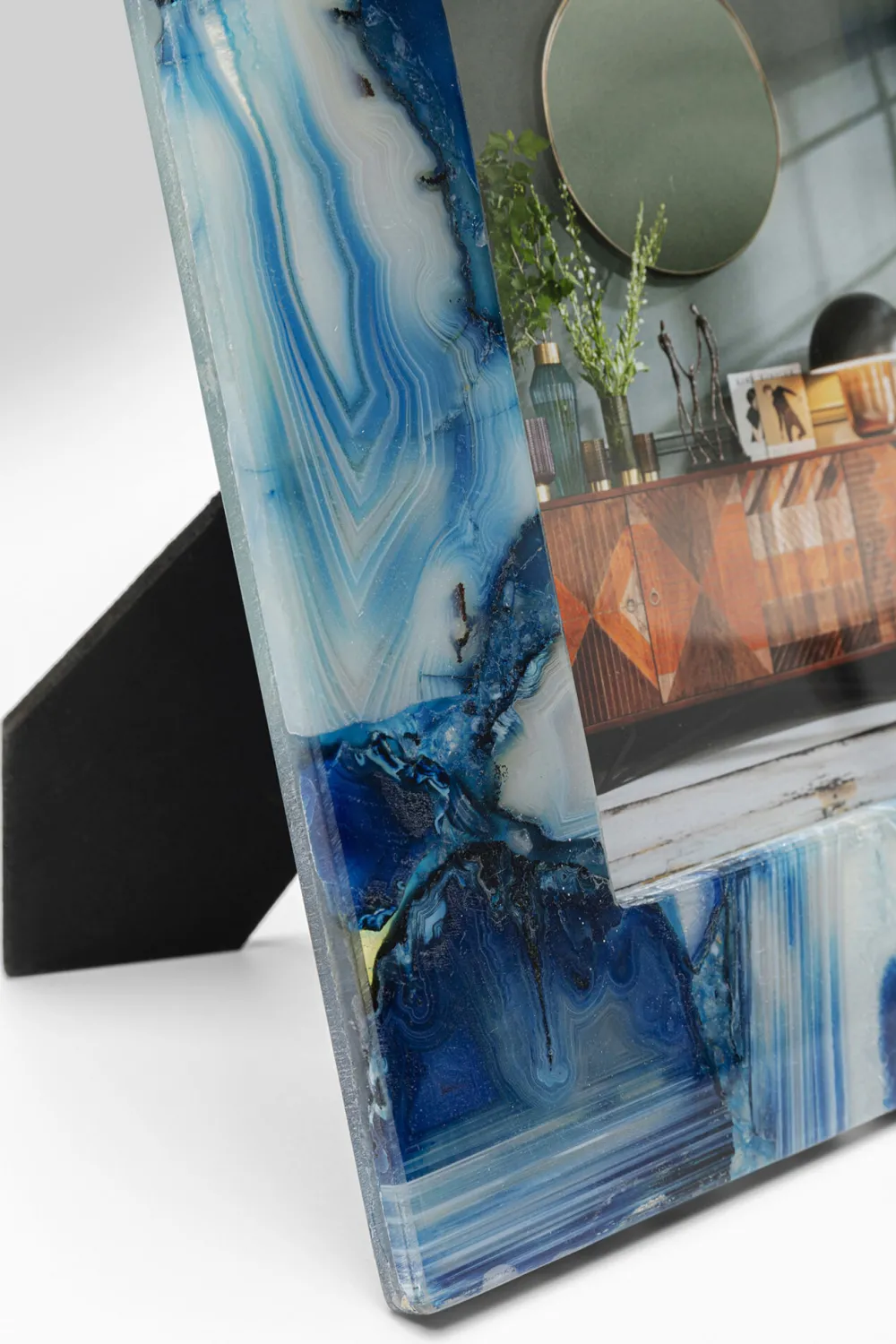 fotolijst_francis_achat_blue_xcm_1.webp KARE Design Fotolijst Francis Achat Blue 13x18cm