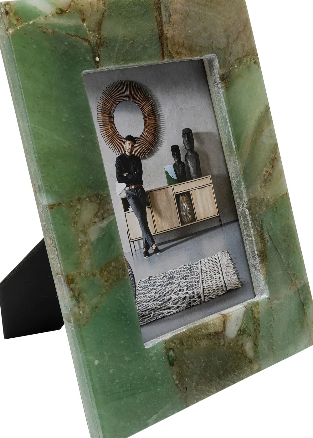 fotolijst_francis_achat_green_xcm_0.webp KARE Design Fotolijst Francis Achat Green 13x18cm