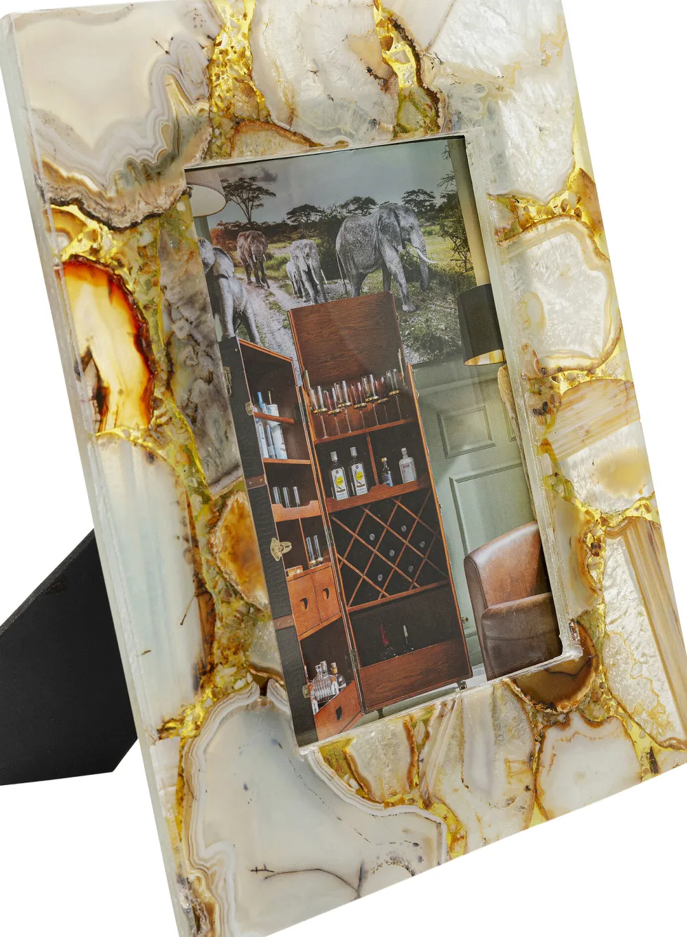 fotolijst_francis_achat_yellow_xcm_0.webp KARE Design Fotolijst Francis Achat Yellow 13x18cm