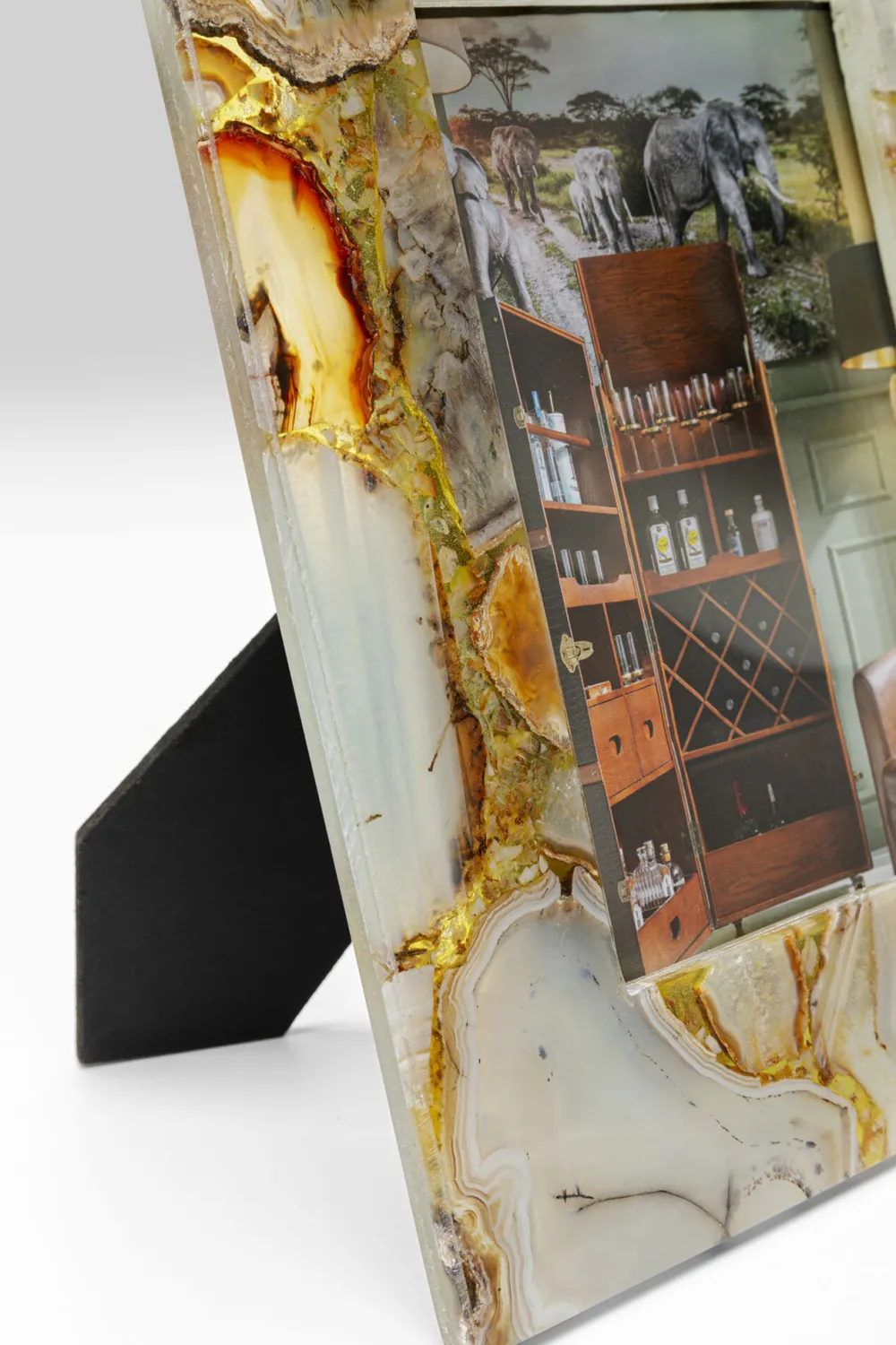 fotolijst_francis_achat_yellow_xcm_2.webp KARE Design Fotolijst Francis Achat Yellow 13x18cm