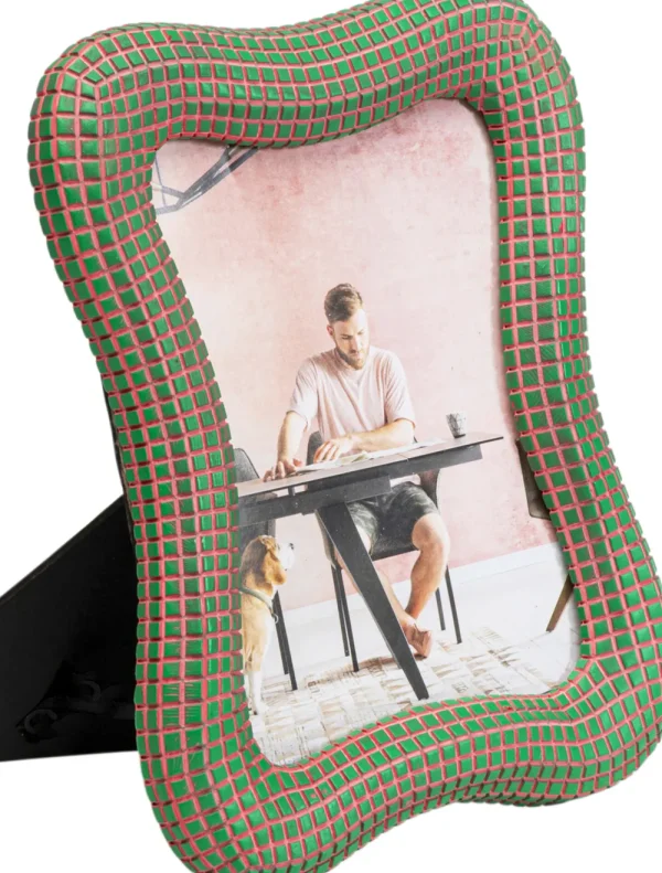 KARE Design Fotolijst Wavy Groen 18x23cm