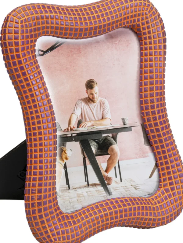 KARE Design Fotolijst Wavy Oranje 18x23cm