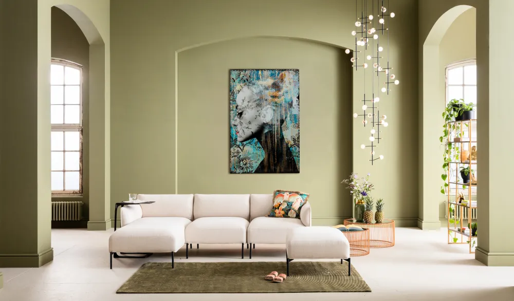 glas_schilderij_lady_flower_xcm_2.webp KARE Design Glas Schilderij Lady Flower 100x150cm