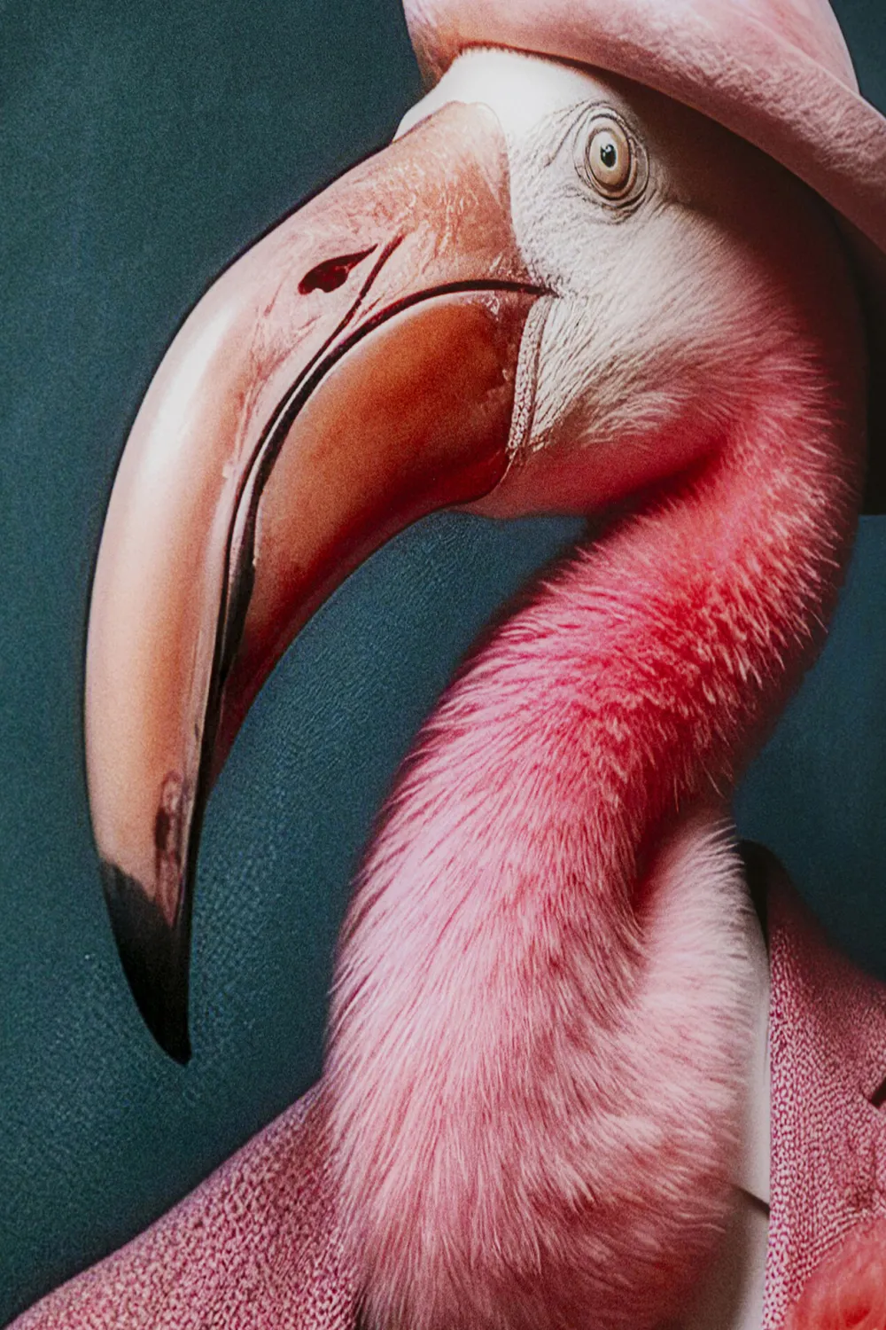 glas_schilderij_mister_flamingo_xcm_2.webp KARE Design Glas Schilderij Mister Flamingo 120x160cm