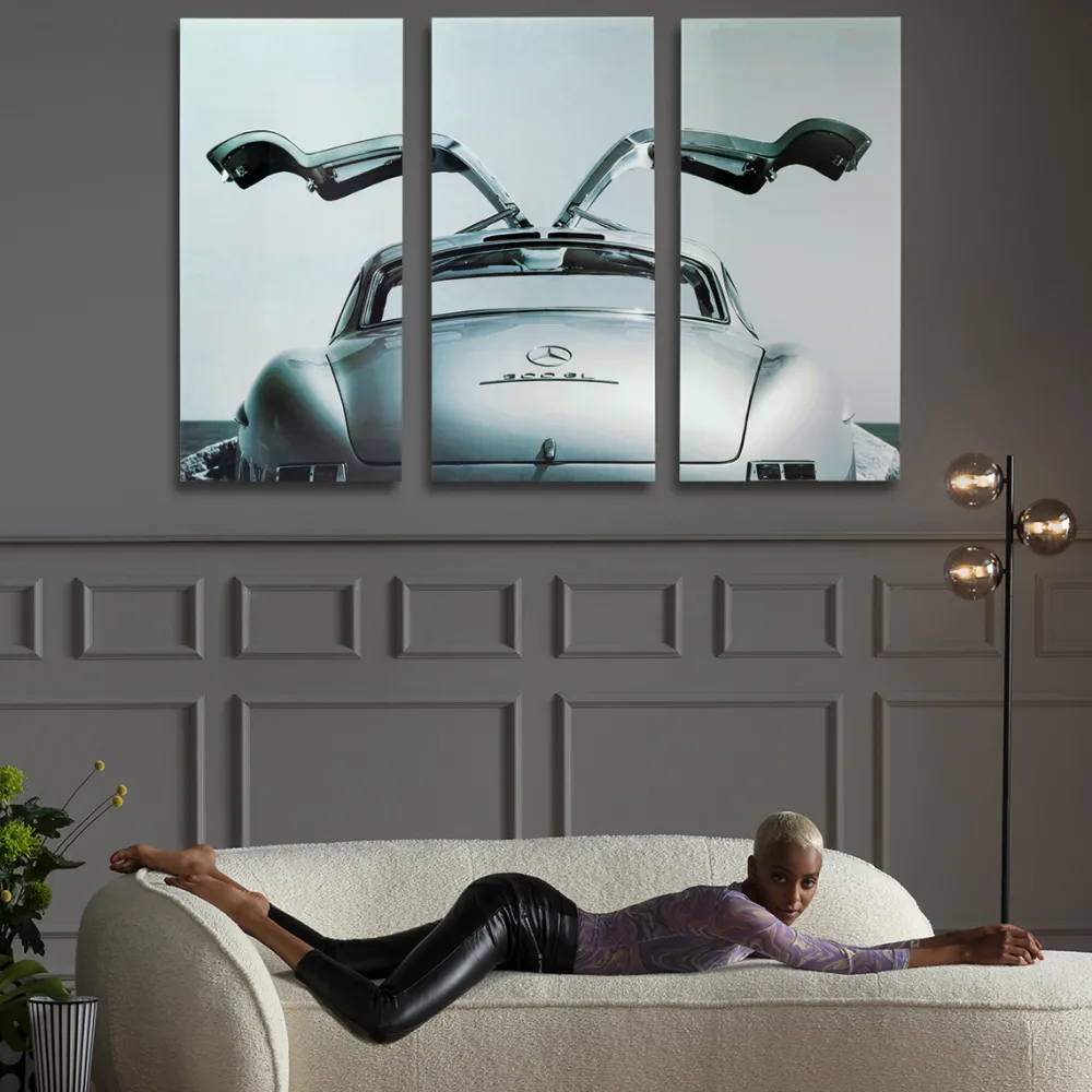 glasschilderij_drieluik_oldtimer_zwart_xcm_0.webp KARE Design Glasschilderij Drieluik Oldtimer Zwart 240x160cm