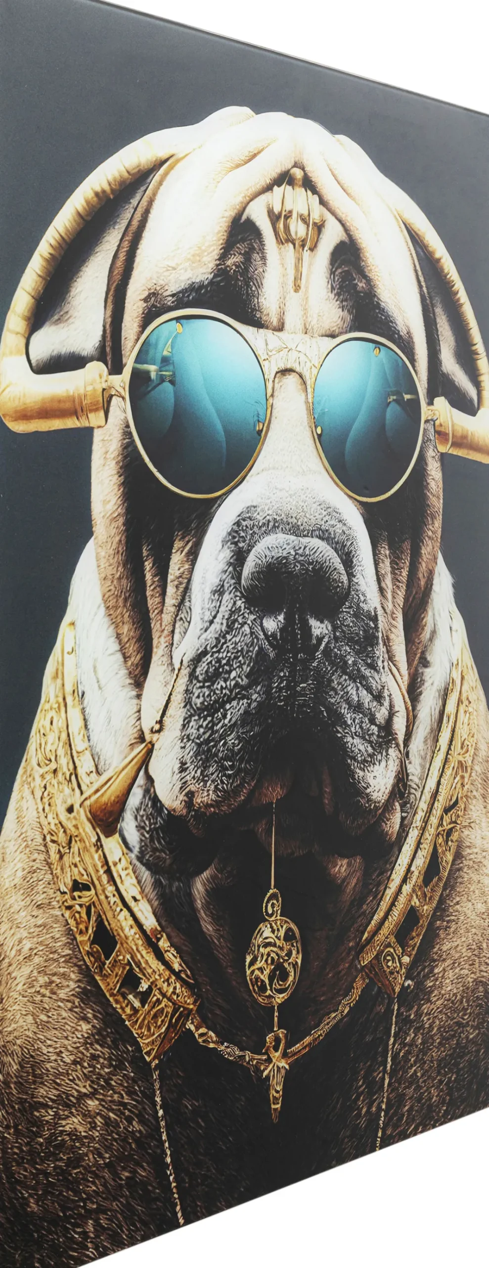 glasschilderij_fashion_dog_xcm_0.webp KARE Design Glasschilderij Fashion Dog 60x80cm