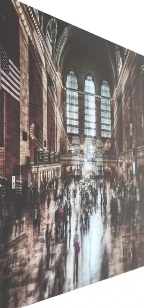 KARE Design Glasschilderij Grand Central Station 160x120cm