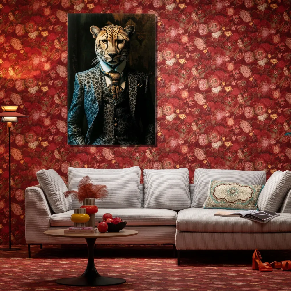 glasschilderij_mister_leo_xcm_0.webp KARE Design Glasschilderij Mister Leo 100x150cm