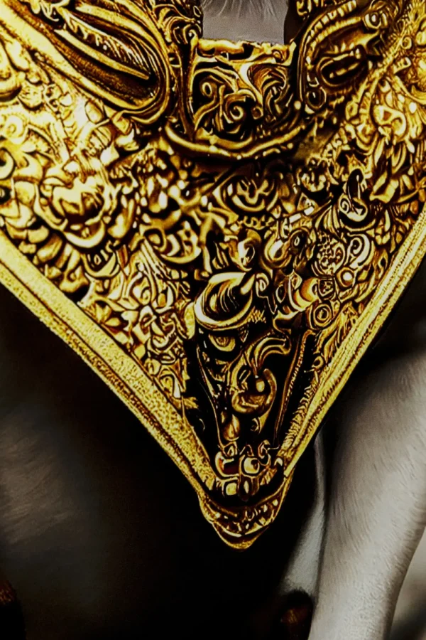 KARE Design Glasschilderij Noble Dog 40x60cm