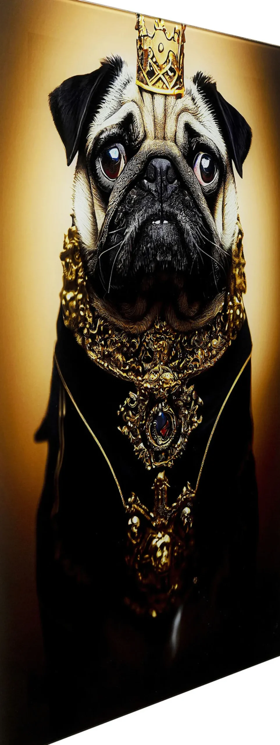 glasschilderij_prince_pug_xcm_0.webp KARE Design Glasschilderij Prince Pug 40x60cm