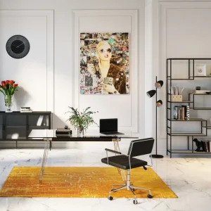 KARE Design Glasschilderij Trendy Shopper 120x150cm