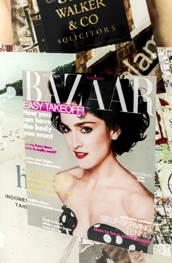 KARE Design Glasschilderij Trendy Shopper 120x150cm