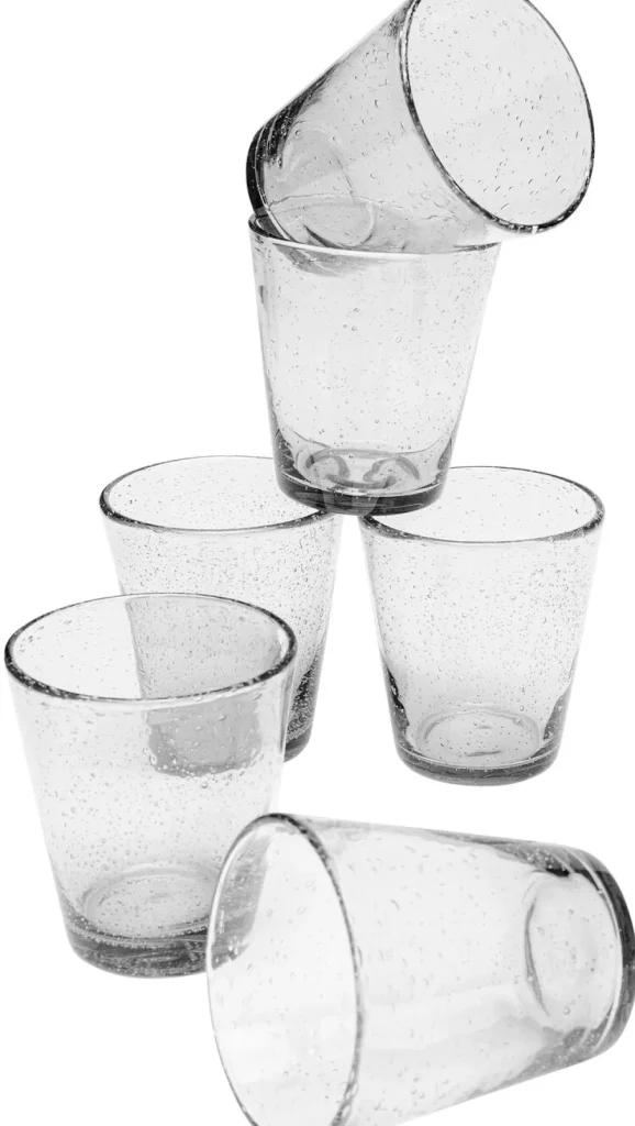 KARE Design Glazen-Set Bubble Helder (6 Stuks)