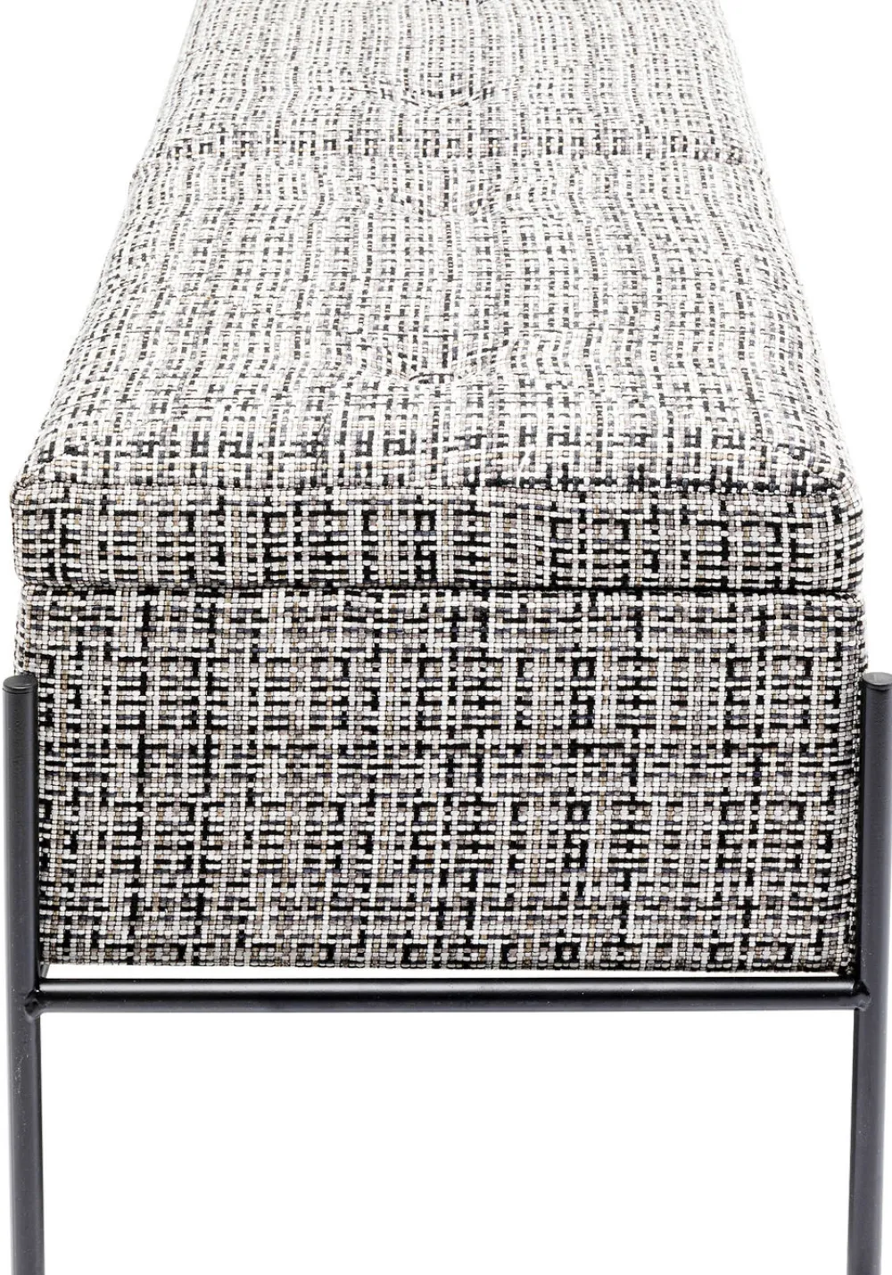 halbank_buttons_met_opslag_bw_groot_2.webp KARE Design Halbank Buttons Met Opslag B&W Groot