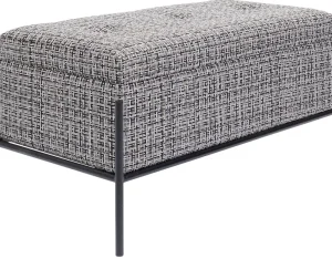 KARE Design Halbank Buttons Met Opslag B&W Klein