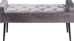 KARE Design Halbank Lofty Grijs Zwart