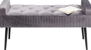 KARE Design Halbank Lofty Grijs Zwart