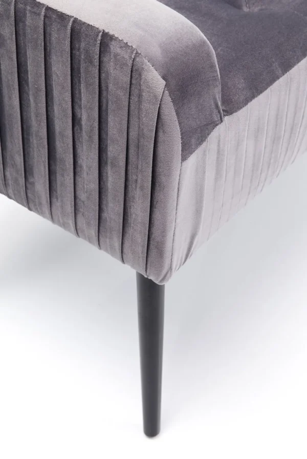 KARE Design Halbank Lofty Grijs Zwart