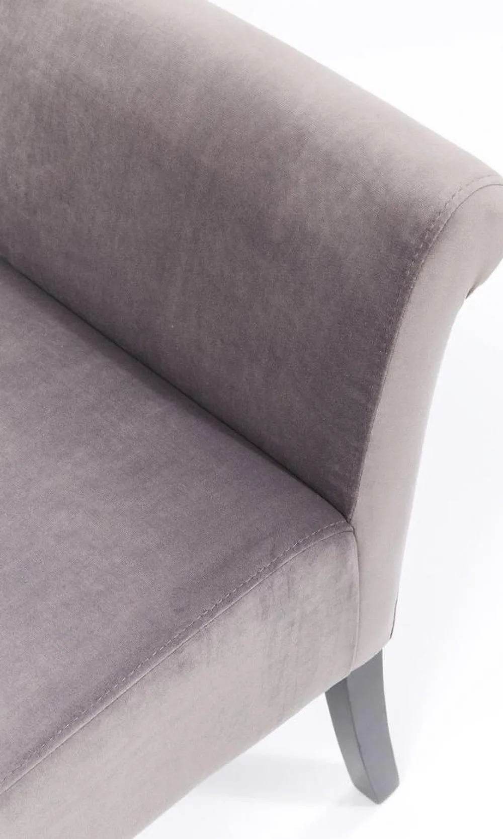 halbank_motley_fluweel_zilvergrijs_4.webp KARE Design Halbank Motley Fluweel Zilvergrijs