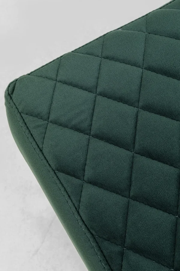 KARE Design Halbank Smart Donkergroen Messing 90x40cm