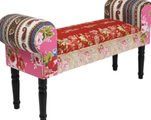 KARE Design Halbank Wing Patchwork Rood