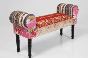 KARE Design Halbank Wing Patchwork Rood