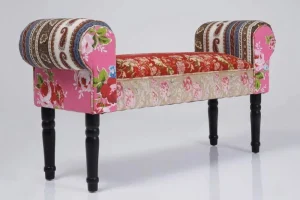 KARE Design Halbank Wing Patchwork Rood