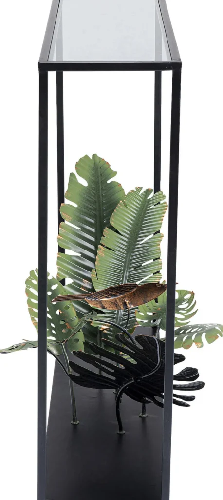 KARE Design Haltafel Palms Black 100x86cm