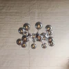 KARE Design Hanglamp Atomic Balls Silver Ø74cm