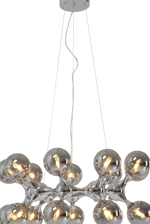 KARE Design Hanglamp Atomic Balls Silver Ø74cm