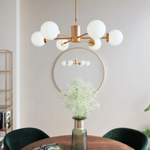 KARE Design Hanglamp Bolla Goud Ø70cm