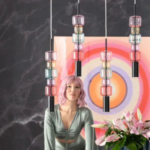 KARE Design Hanglamp Candy Bar Colore 100cm