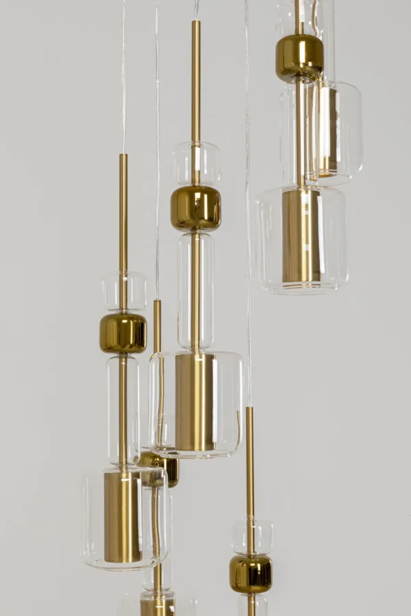 KARE Design Hanglamp Candy Bat Gold Ø44cm